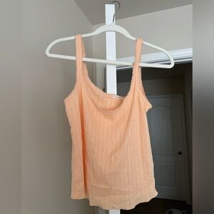 Doen shae pointelle tank